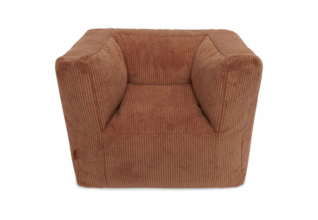 Kinderfauteuil corduroy caramel, Jollein