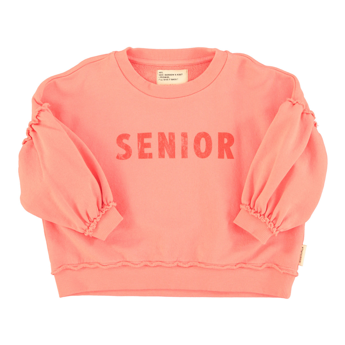 Sweater pink senior print, Piupiuchick