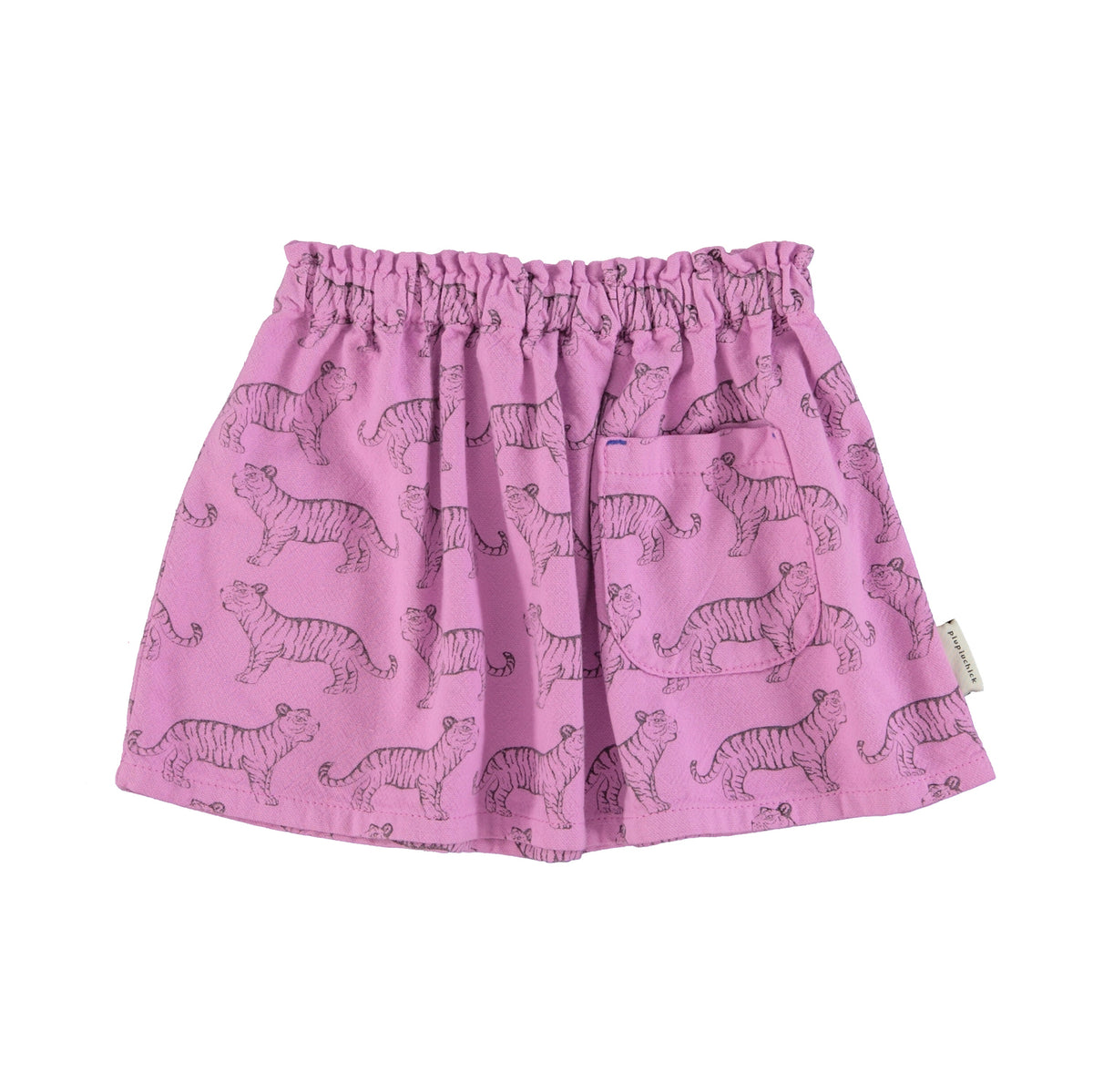 Short skirt lavender w. black tigers, Piupiuchick