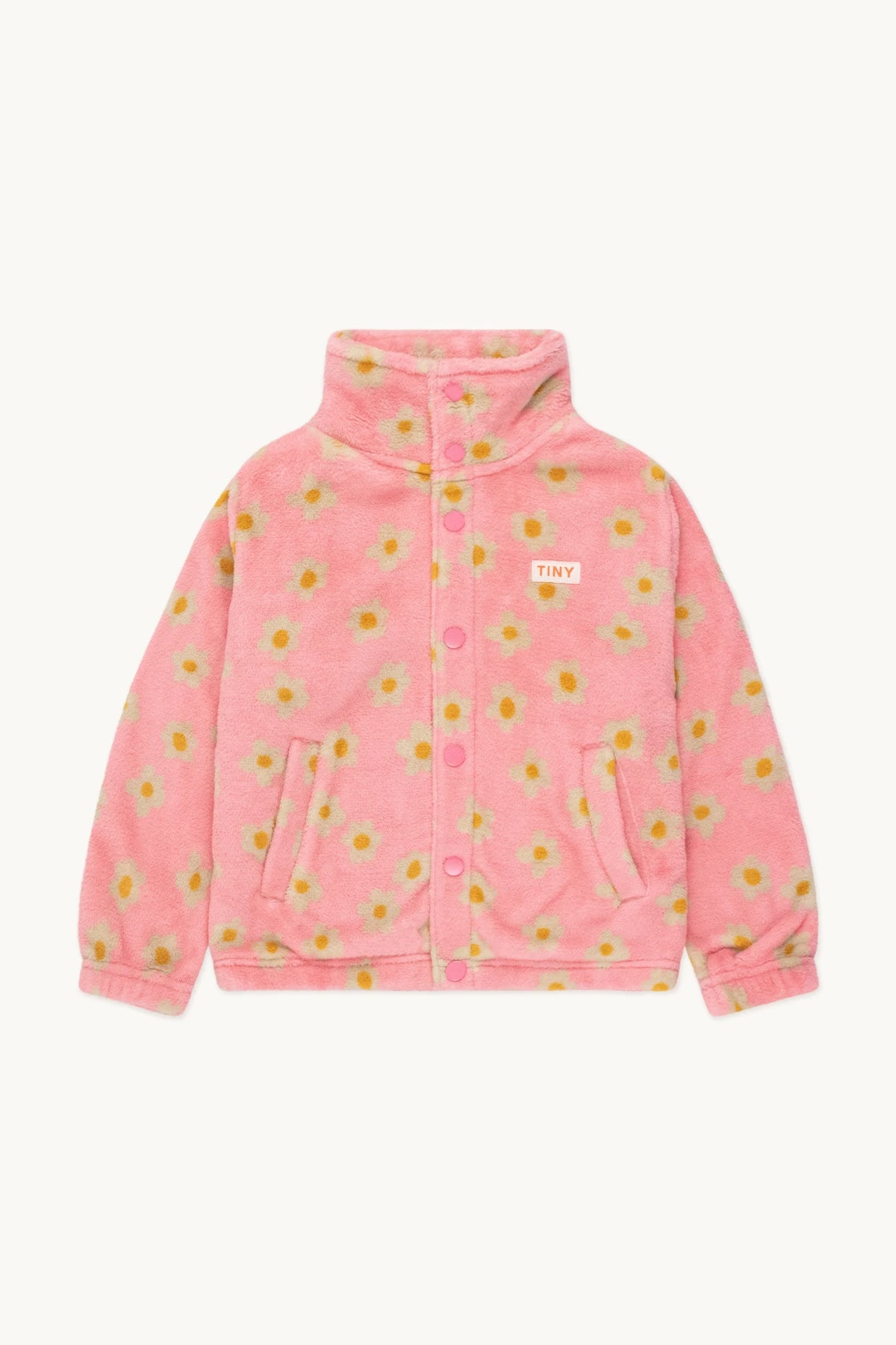 Daisies polar jacket pink, Tiny Cottons