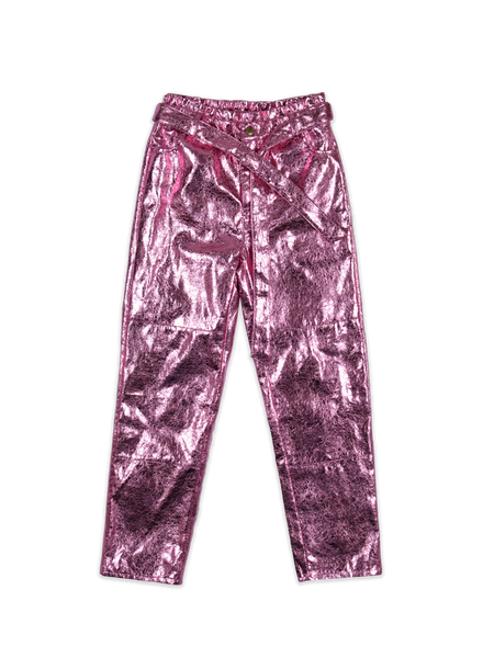 Pink foil pants Lilly, Ammehoela