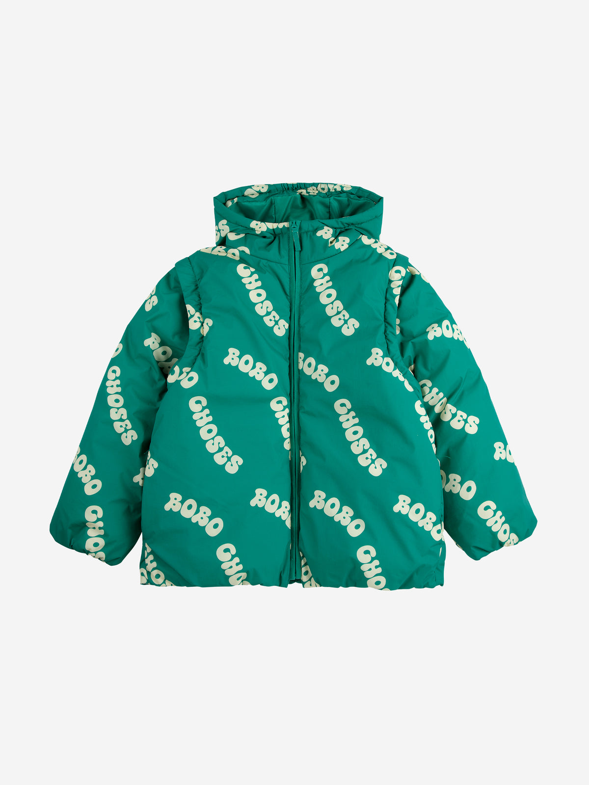 Wavey Bobo Choses padded anorak, Bobo Choses