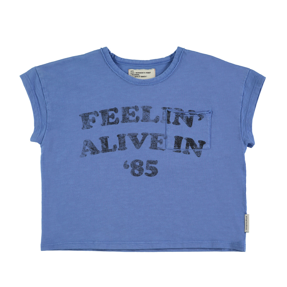 T-shirt Blue feelin alive, Piupiuchick