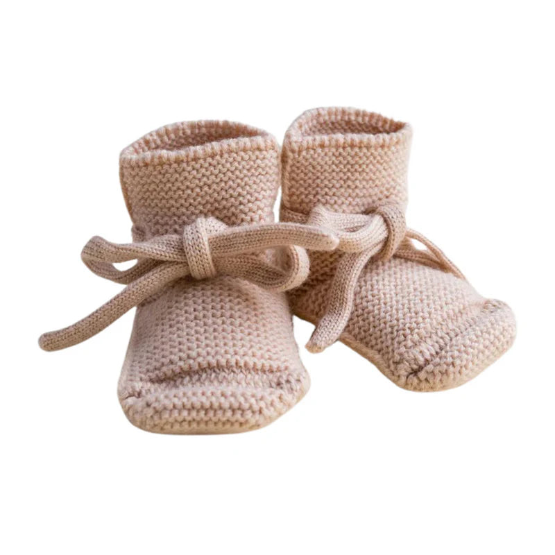 Booties apricot, Hvid