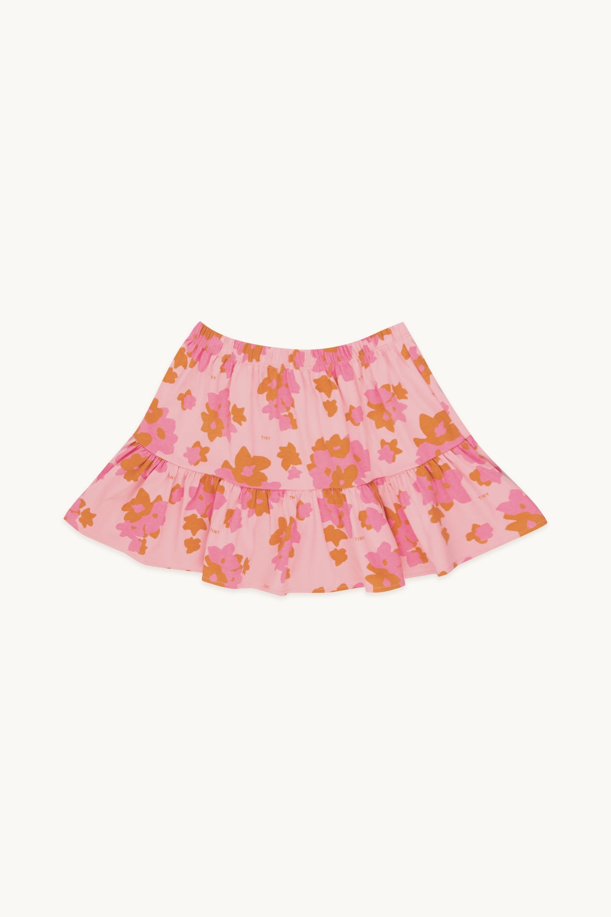 Flowers skirt peach, Tiny Cottons