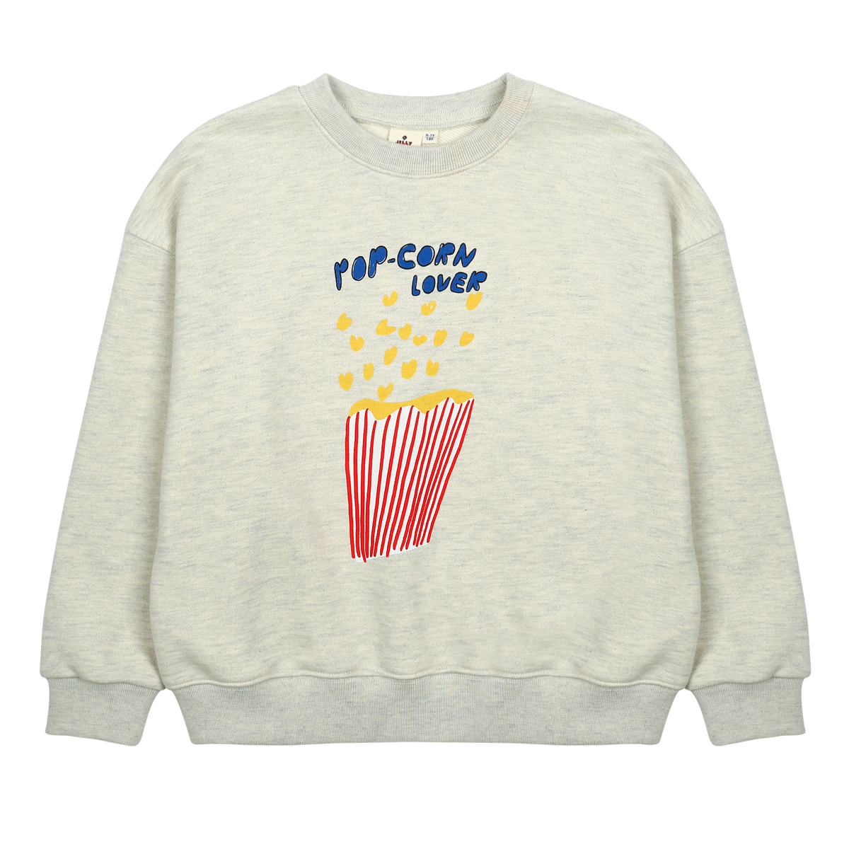 Popcorn Lover sweater, Jelly Mallow