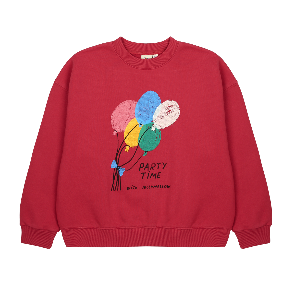 Balloon sweatshirt, Jelly Mallow