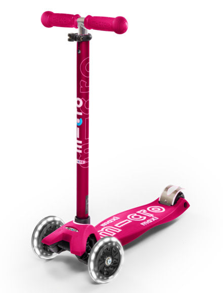 Micro Maxi Micro scooter Deluxe LED Pink MMD077