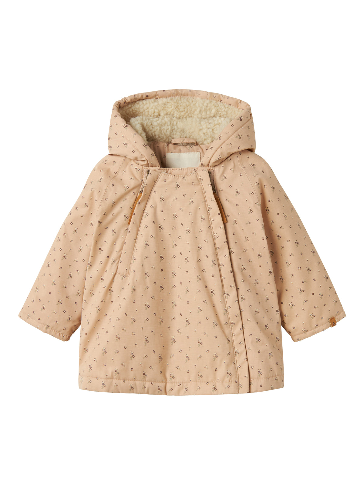 Gerda padded loose jacket rugby tan, lil atelier