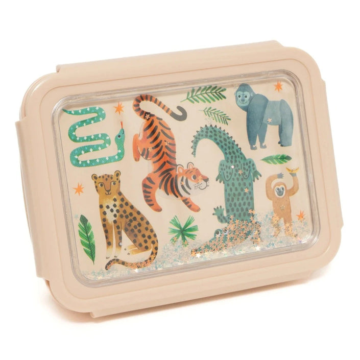 Lunchbox bento upside down animals