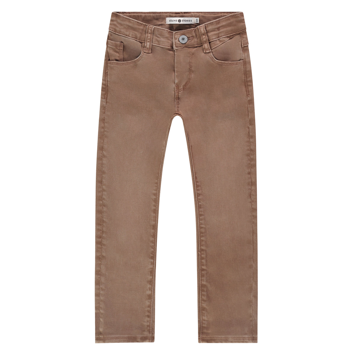 Boys pants caramel, Stains & Stories