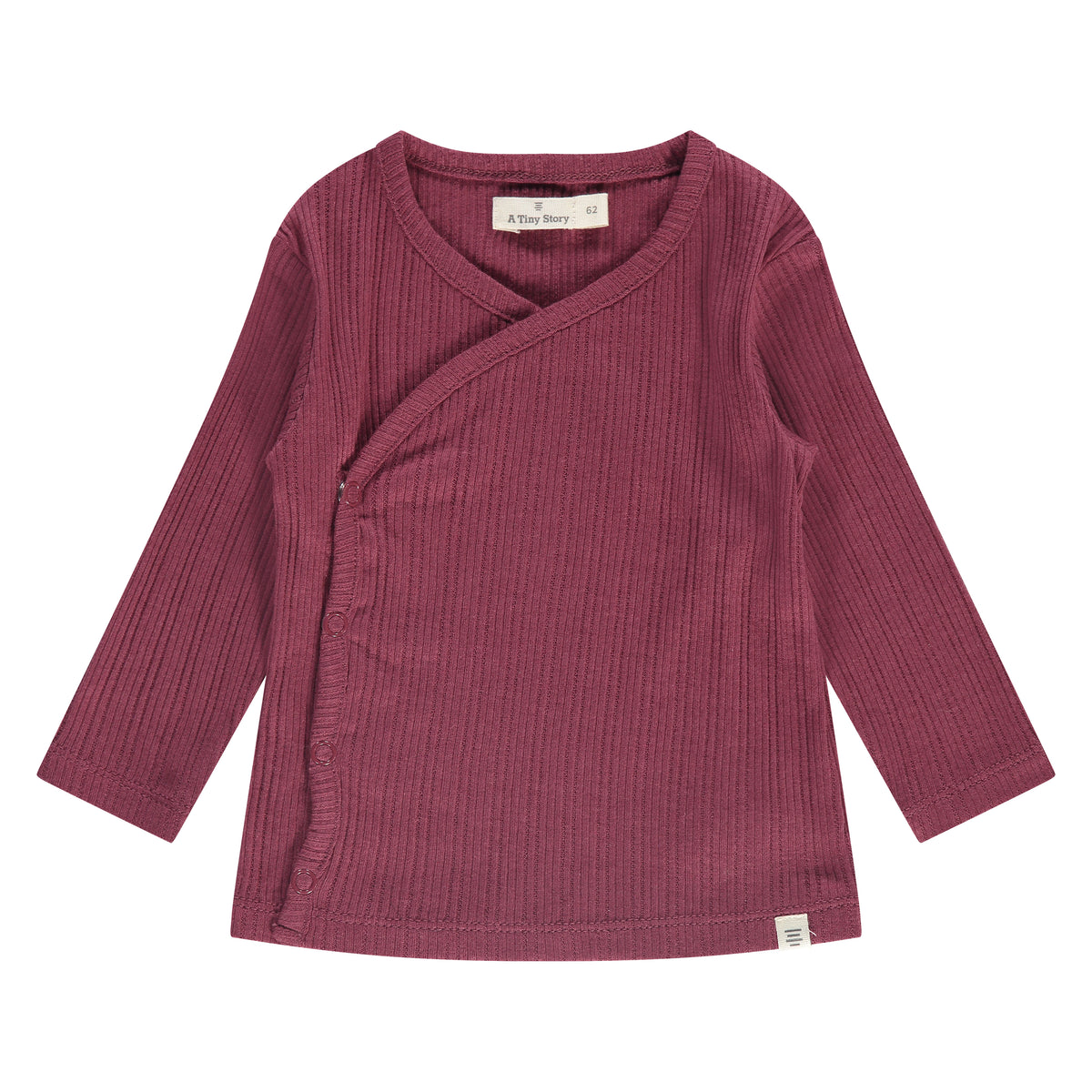 Baby longsleeve cranberry, A Tiny Story