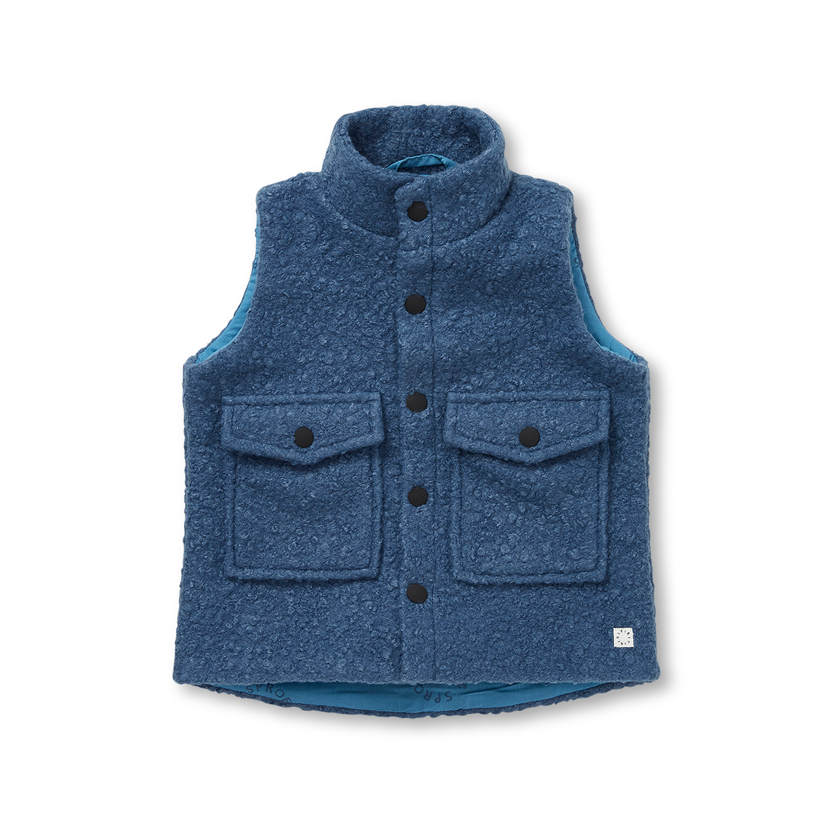 Teddy bodywarmer blue shadow, Sproet & Sprout