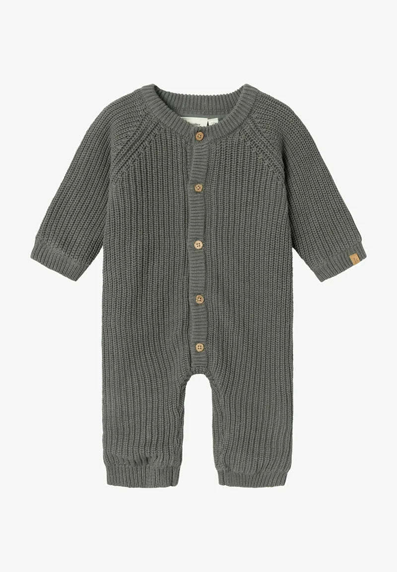 Nalo knit suit Pewter, Lil Atelier