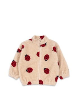 Jody teddy Jacket Ladybug sand, Konges Sjold